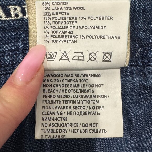 SCISSOR SCRIPTOR MSRP $899  Cesare Luxury Men's Jeans, Size TG 36/38 - Picture 15 of 17